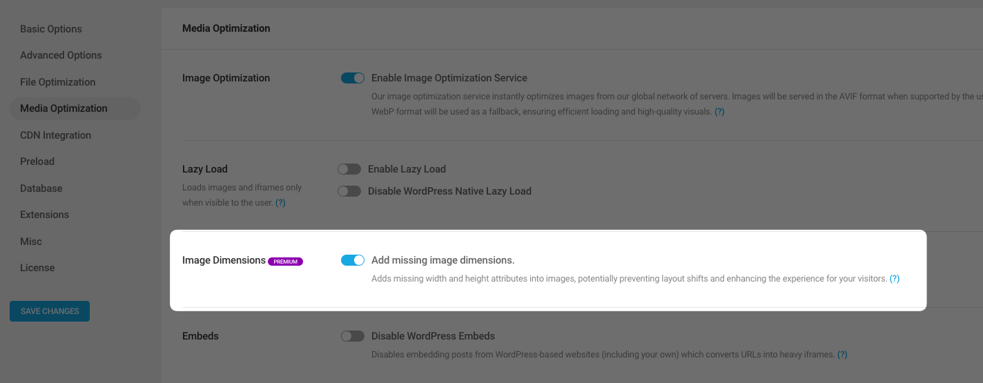 Image Dimensions – Powered Cache Documentation