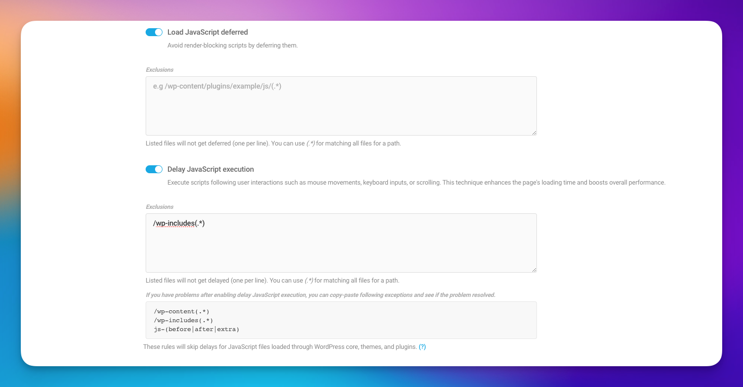 JS Execution – Powered Cache Documentation