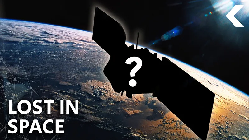 ماهواره گم شده در فضا