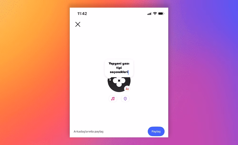 Instagram Notlar Yazı Tipi Seçenekleri