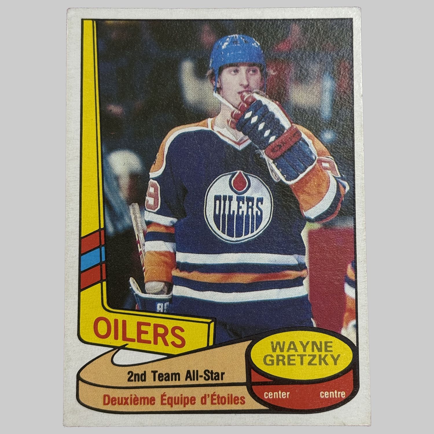 1989 O-Pee-Chee Wayne Gretzky