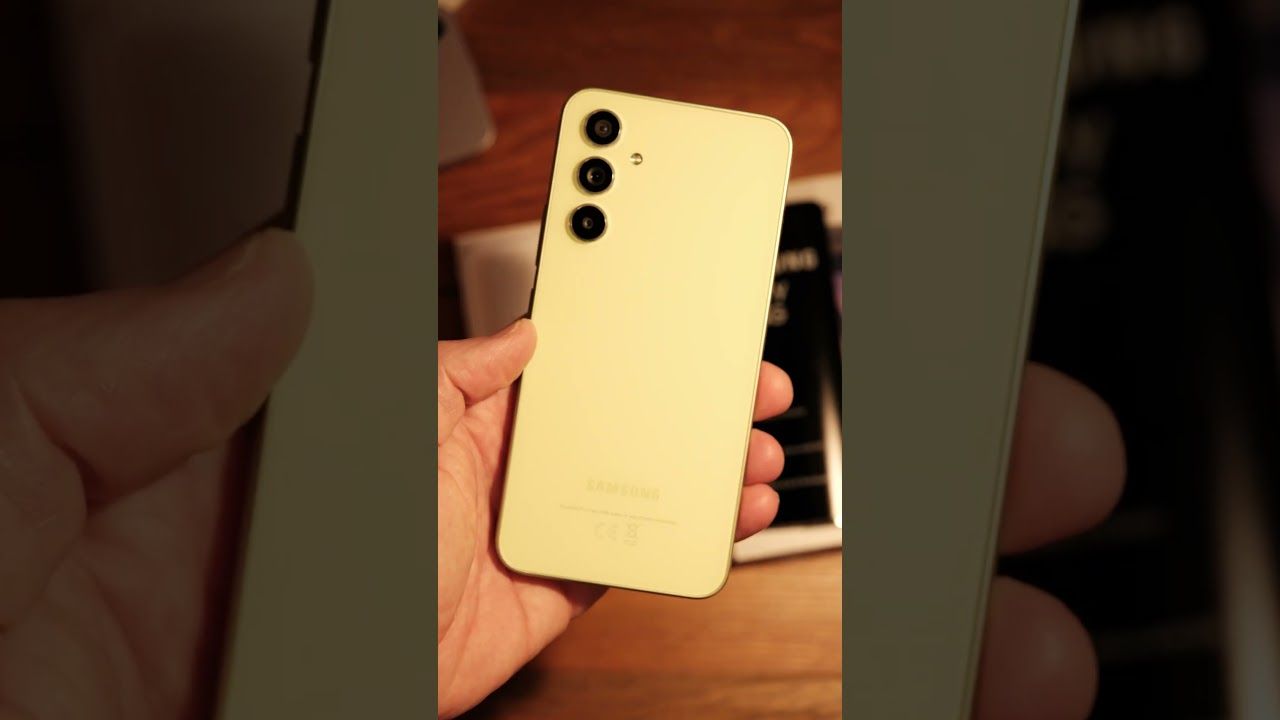 1 dakikada Samsung Galaxy A54 kutu açılımı #shorts