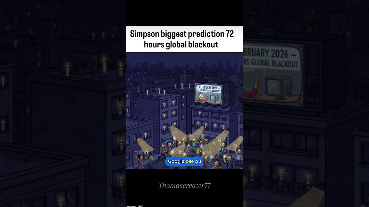Simpsonlar Kehaneti Gerçek mi? 72 Saatlik Elektrik Kesintisi!