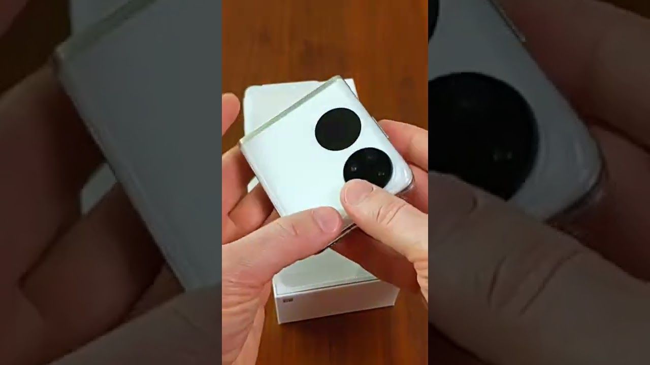 1 dakikada Huawei P50 Pocket kutu açılımı #Shorts