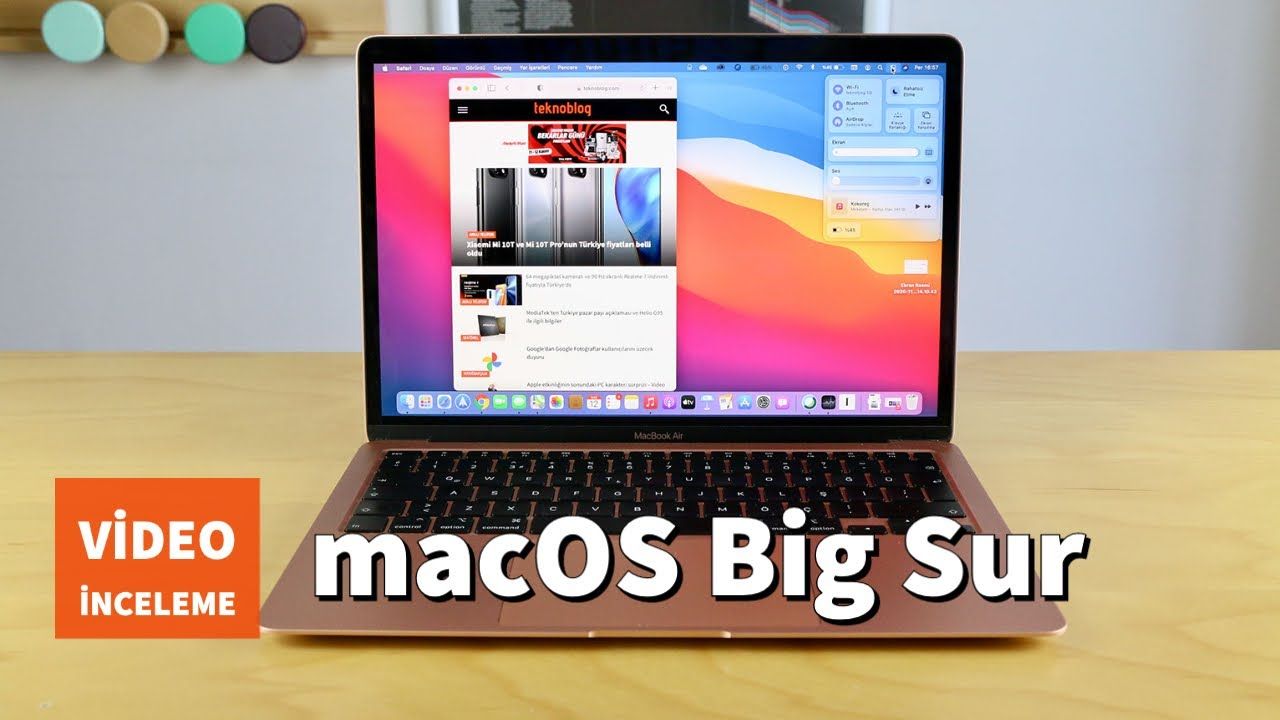 macOS Big Sur inceleme: Yeni tasarım, Denetim Merkezi ve diğer yenilikler