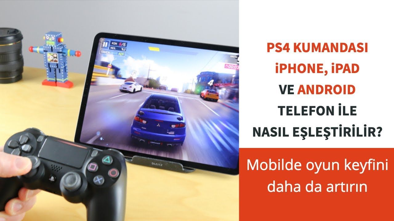 PS4 DualShock kablosuz kumanda iPhone, iPad ve Android telefon ile nasıl bağlanır?