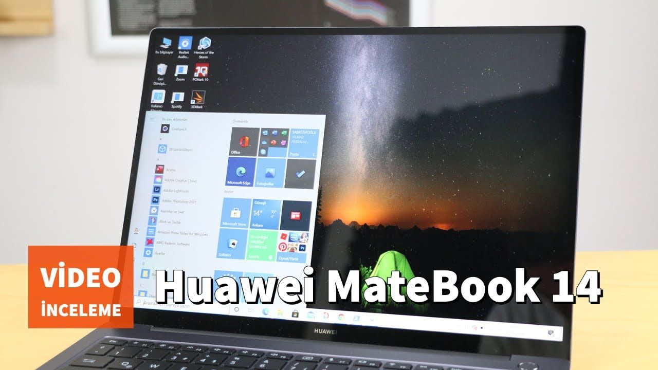 Huawei MateBook 14 inceleme: AMD Ryzen 5 ile yüksek fiyat-performans