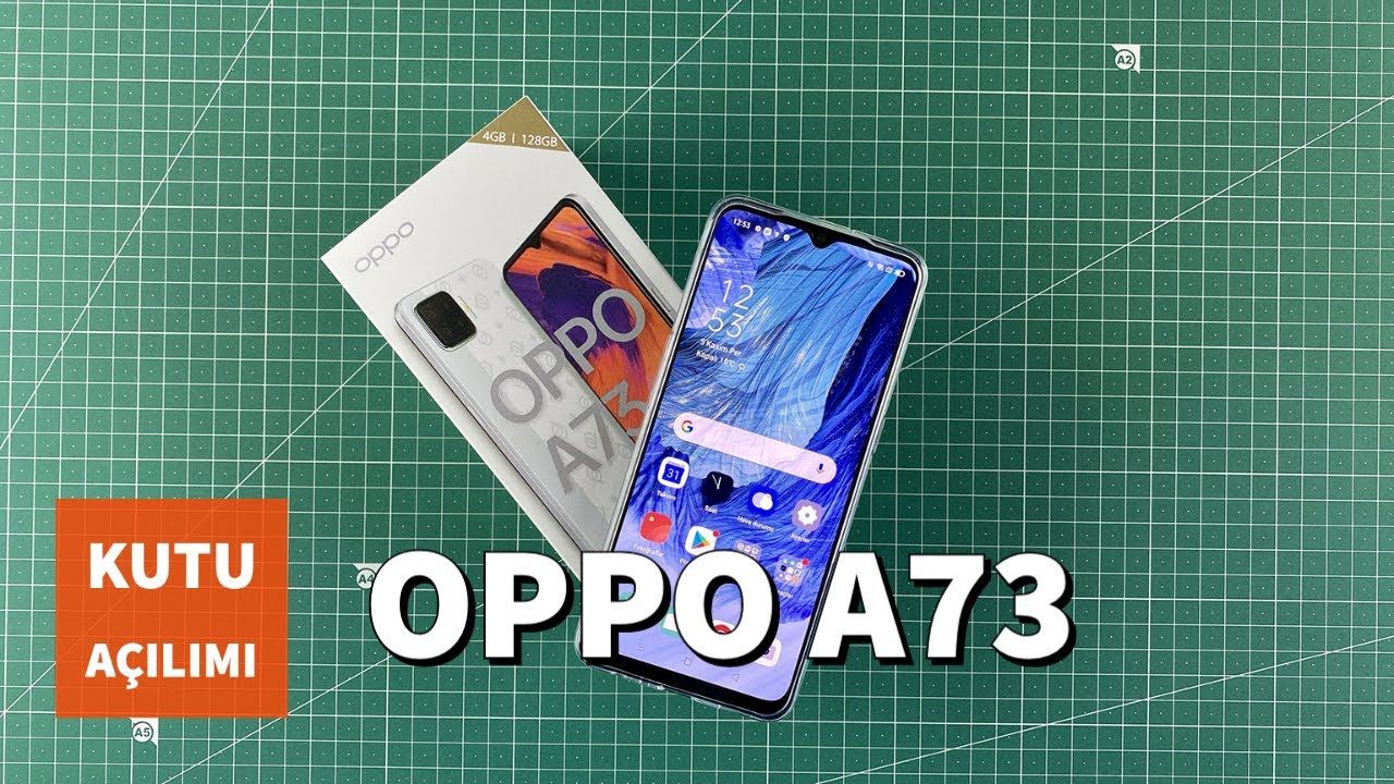 Oppo A73 Kutu Açılımı ve Kutu İçeriği