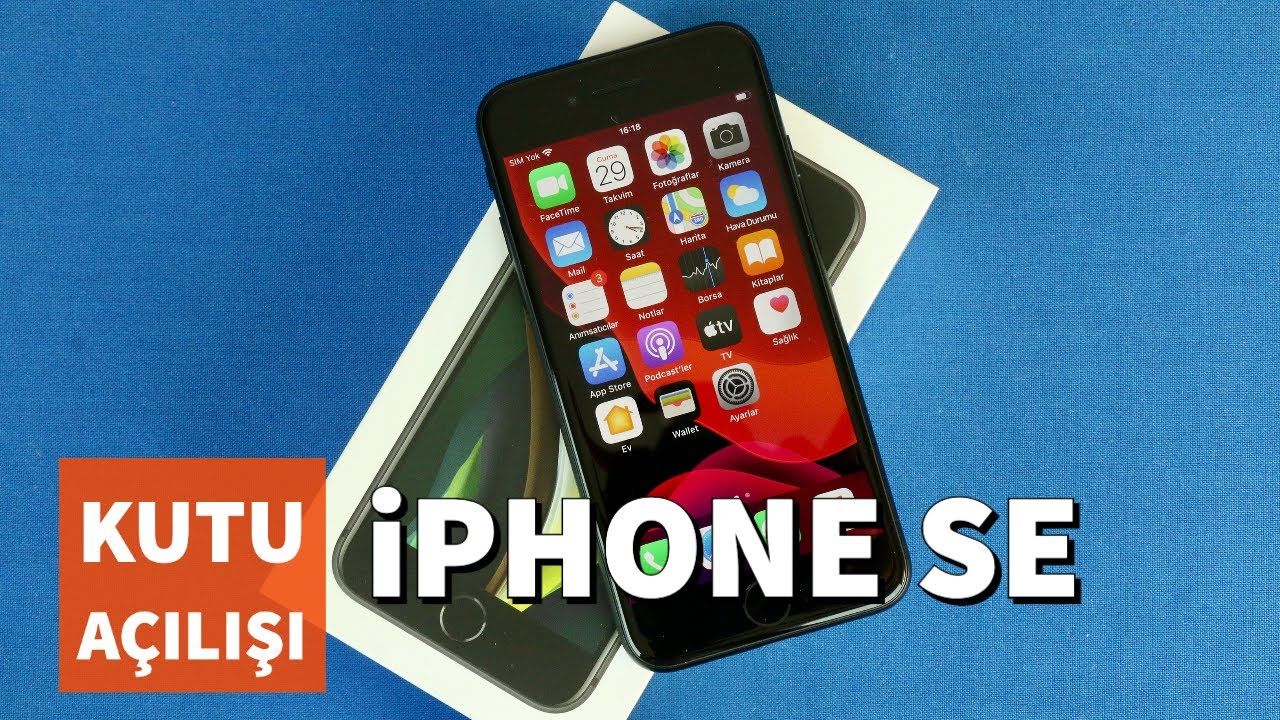 iPhone SE 2020 Kutu Açılımı