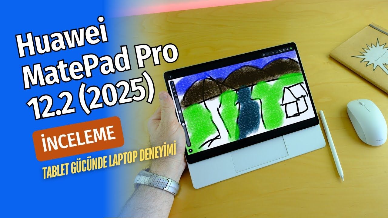 MatePad Pro 12.2 (2025) Beni Şaşırttı! | Wi-Fi 7, Kalem, Klavye ve Daha Fazlası