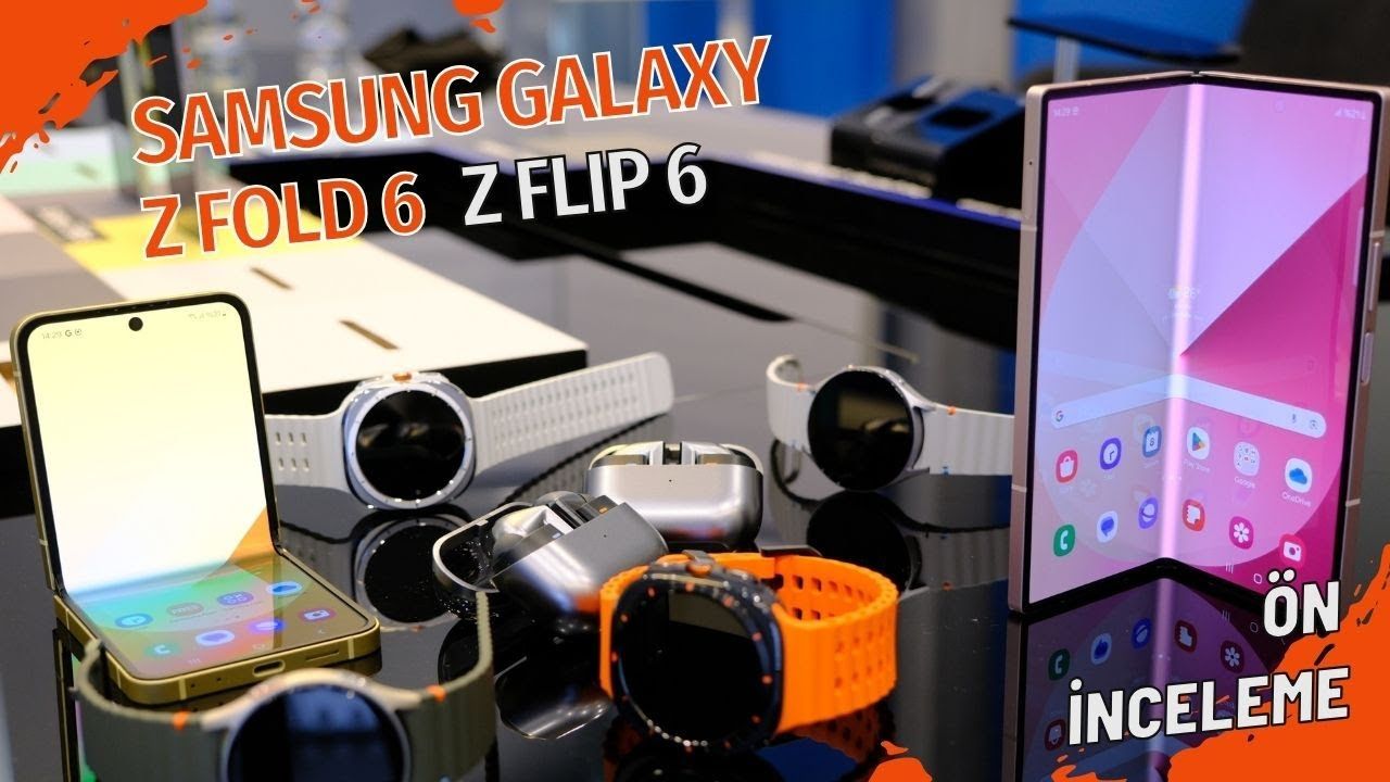 En yeni katlanabilirler! Samsung Galaxy Z Fold 6 ve Flip 6 ön inceleme