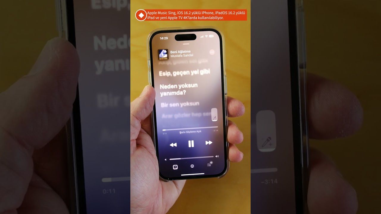 Apple Music Sing ile düet yapma zamanı geldi #shorts #apple #trend