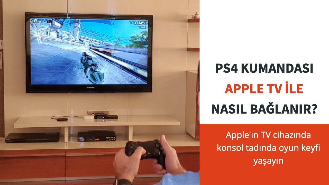 PS4 kumandası Apple TV ile nasıl bağlanır?