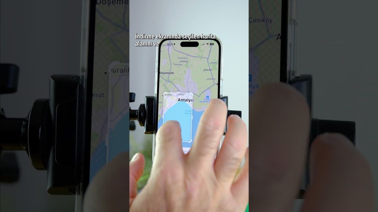 #iOS17 ile Apple’ın Harita uygulamasına çevrimdışı haritalar geldi! #shorts