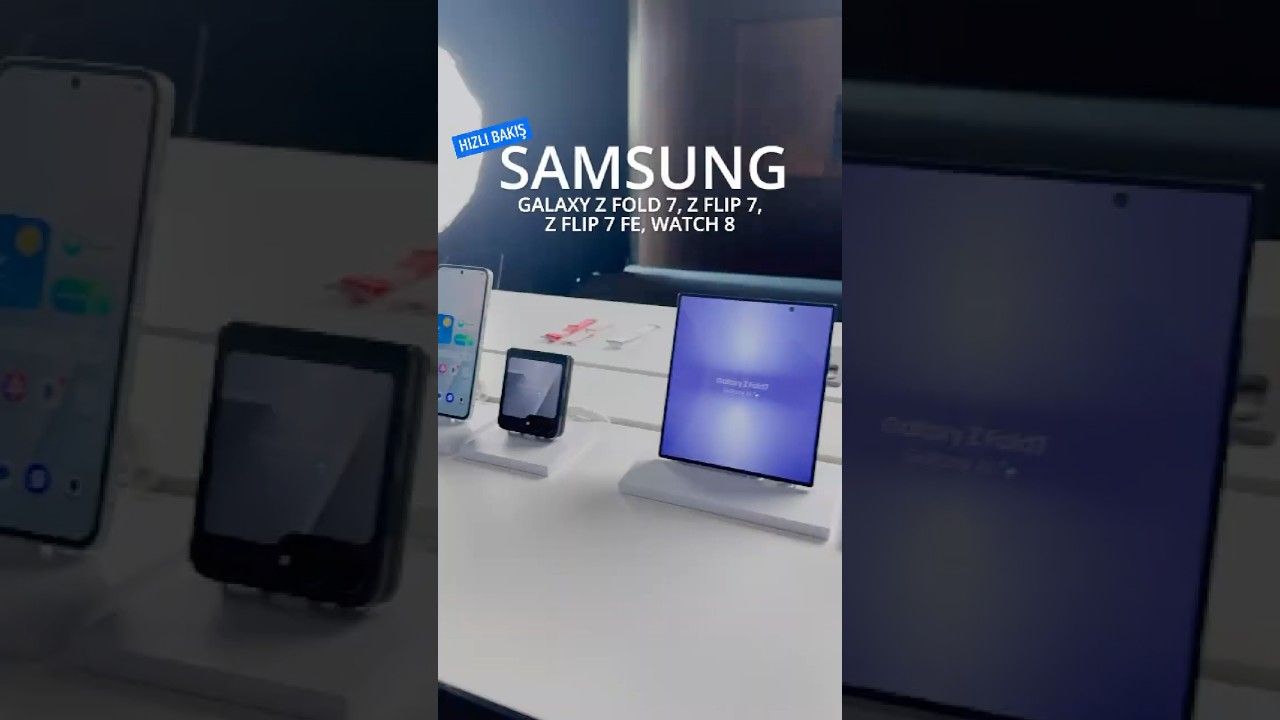 Samsung Galaxy Z Fold 7 Bu Kadar İnce mi? Flip 7 ve Watch 8'de Neler Değişti?