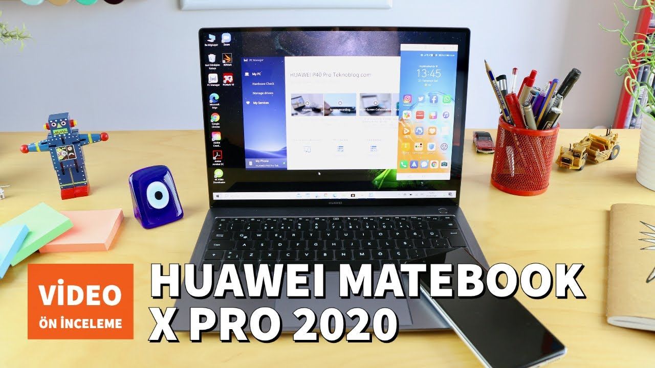 Huawei MateBook X Pro 2020 Kutu Açılımı ve Ön İnceleme
