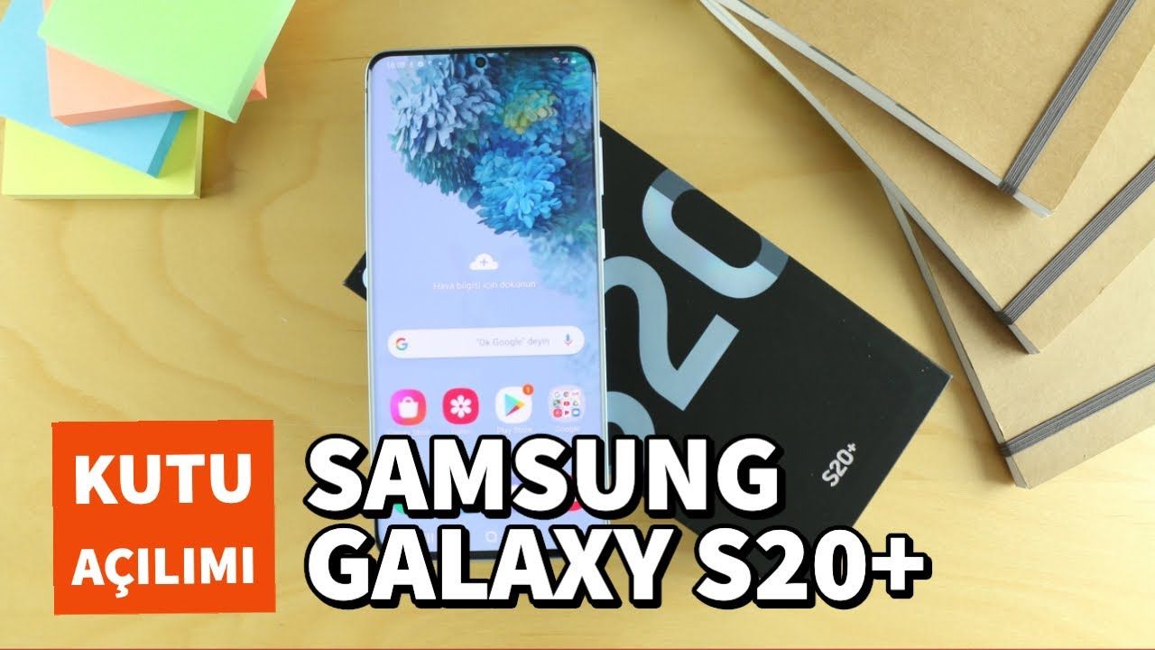 Samsung Galaxy S20 Plus Kutu Açılımı: Kutu içeriği ve ilk kurulum