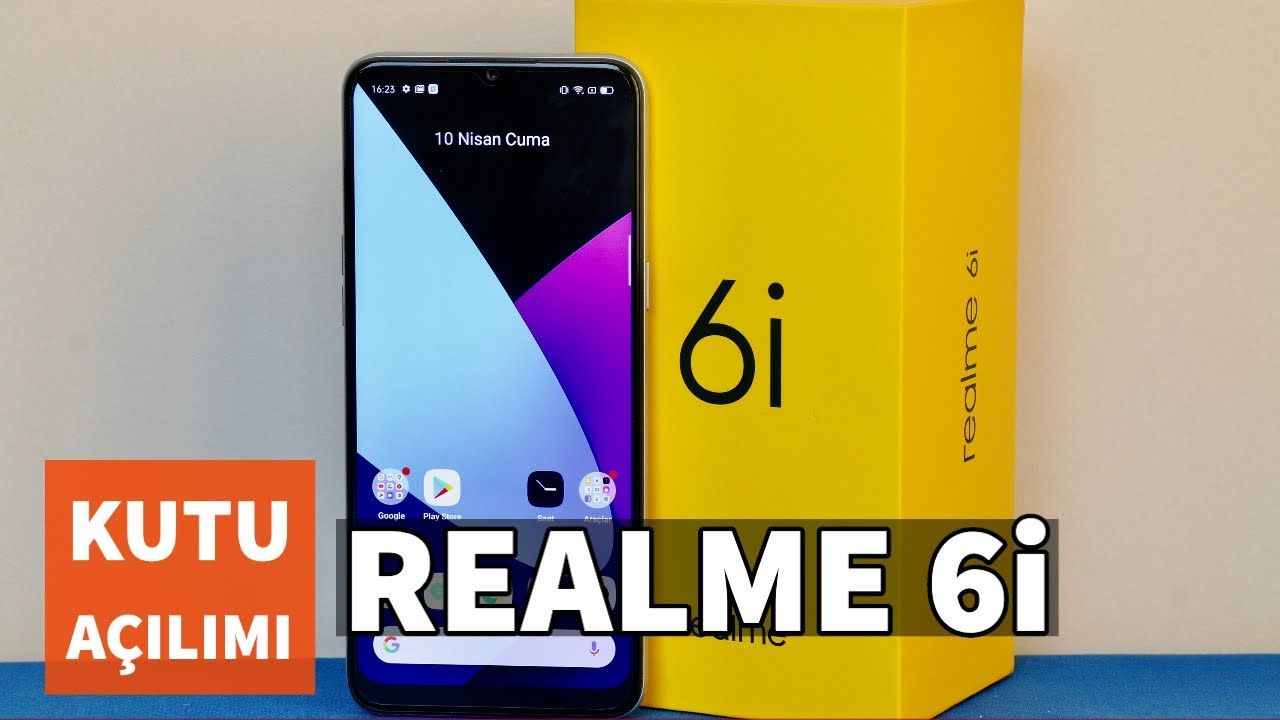Realme 6i Kutu Açılımı ve Ön İnceleme