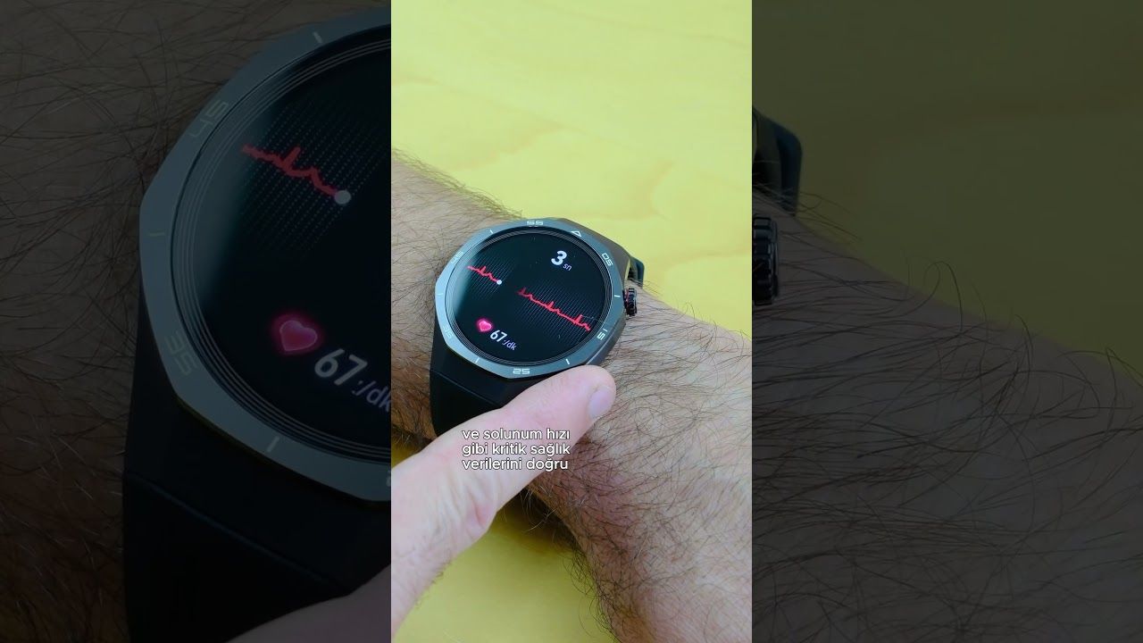 1 dakikada Huawei Watch GT 5 Pro’yu yakından tanıyın! #huaweiwatchgt5 #shorts #işbirliği