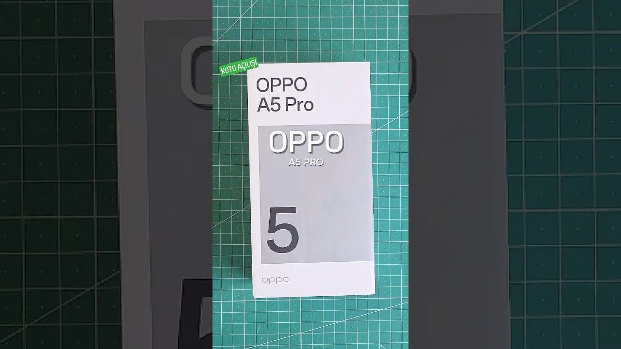 OPPO A5 Pro ilk bakış! Kutudan ne çıkıyor?