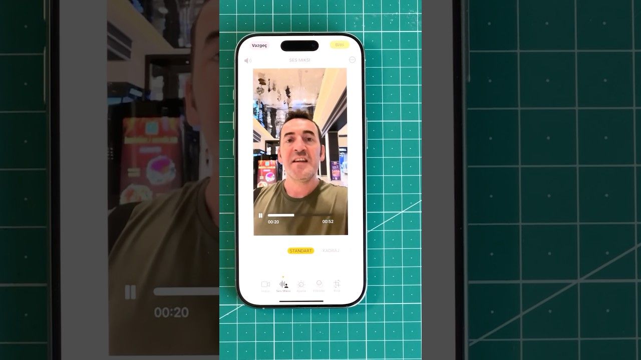 iPhone 16 Pro ve 16 Pro Max’te Ses Miksi nasıl çalışıyor? #shorts #apple #iphone16pro