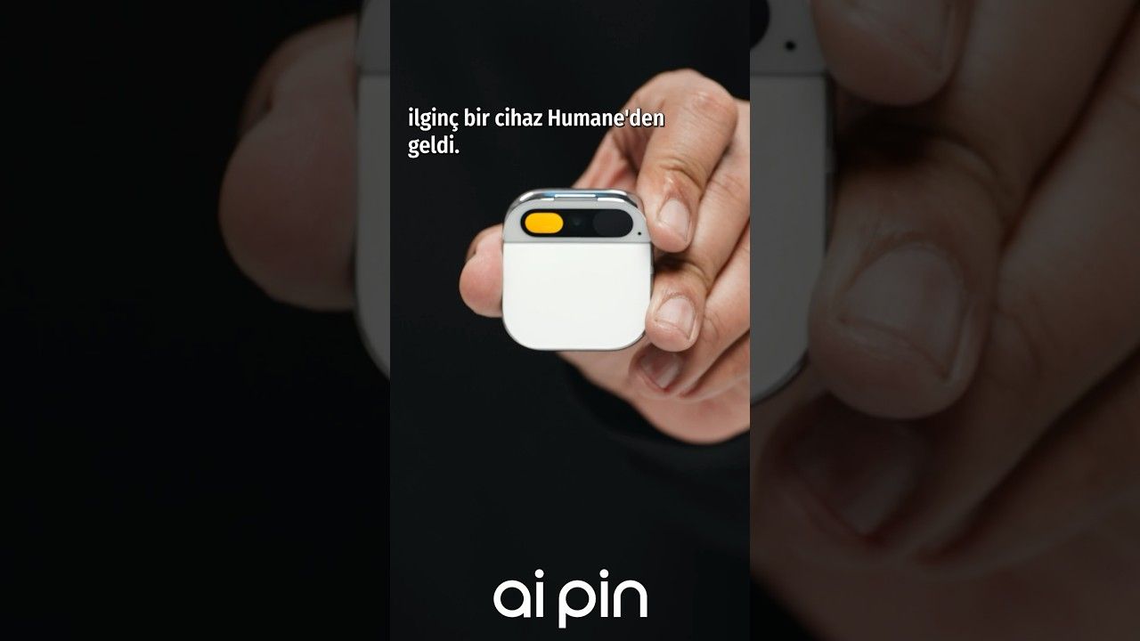 Humane’den Ai Pin mobil cihazlara bakışımızı değiştirebilir! #shorts