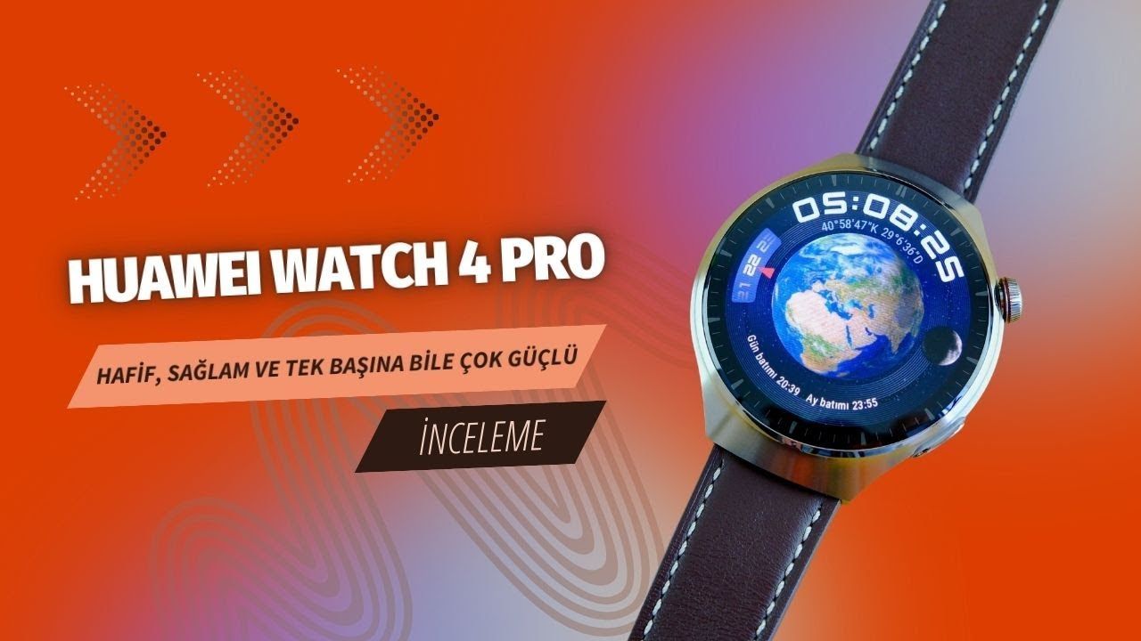 1 dakikada sağlık taraması! Huawei Watch 4 Pro inceleme
