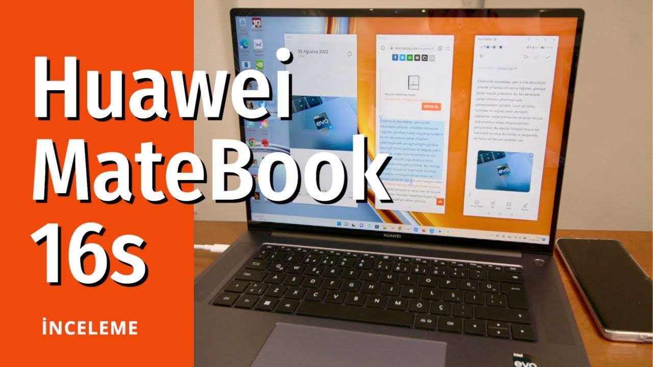 Huawei MateBook 16s inceleme ve yorumlar