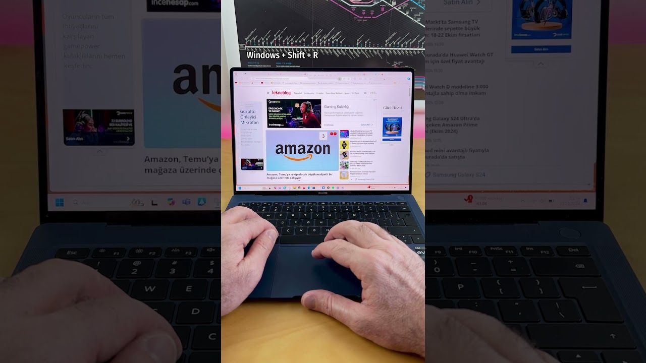 PC'niz için kullanışlı Windows tuş kombinasyonları! #shorts #pc #windows