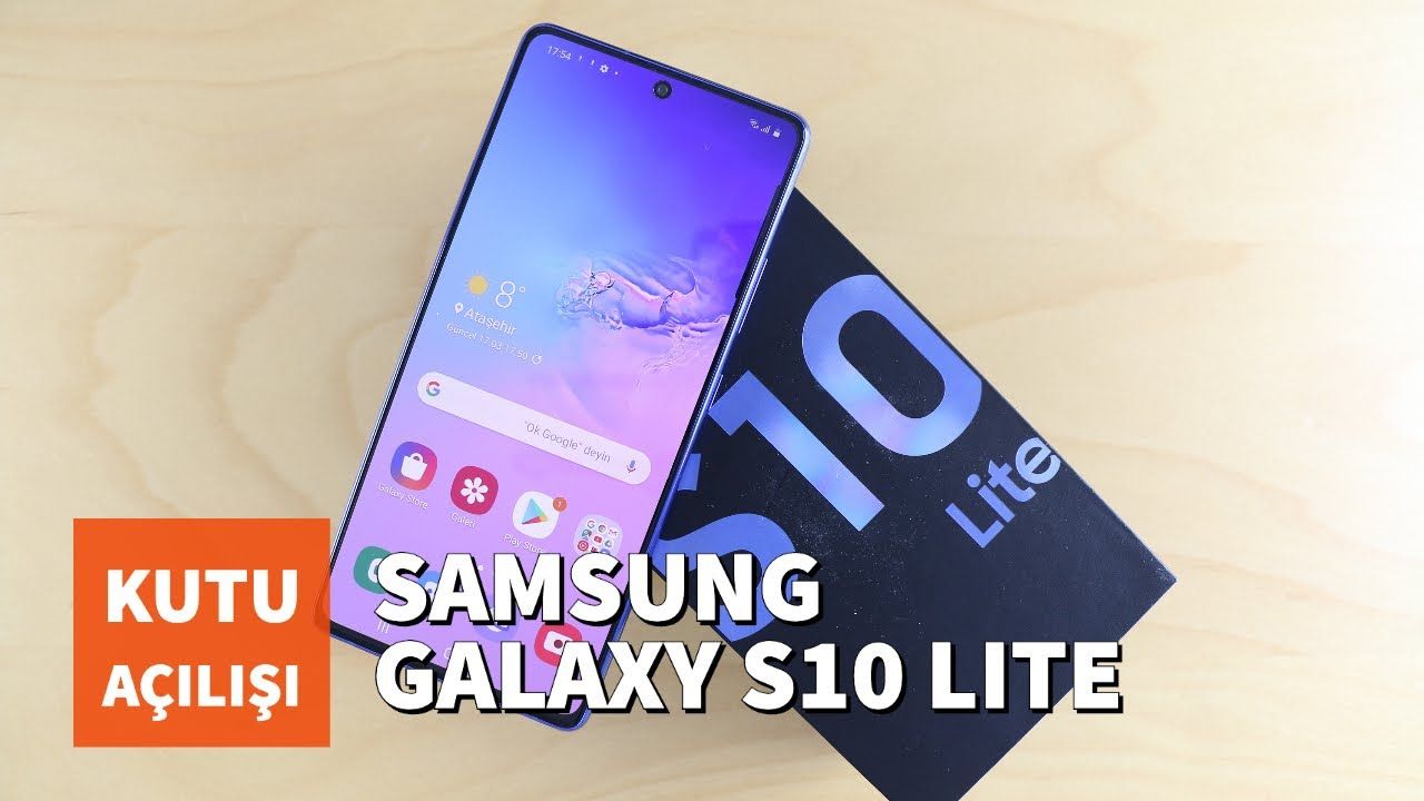 Samsung Galaxy S10 Lite Kutu Açılımı