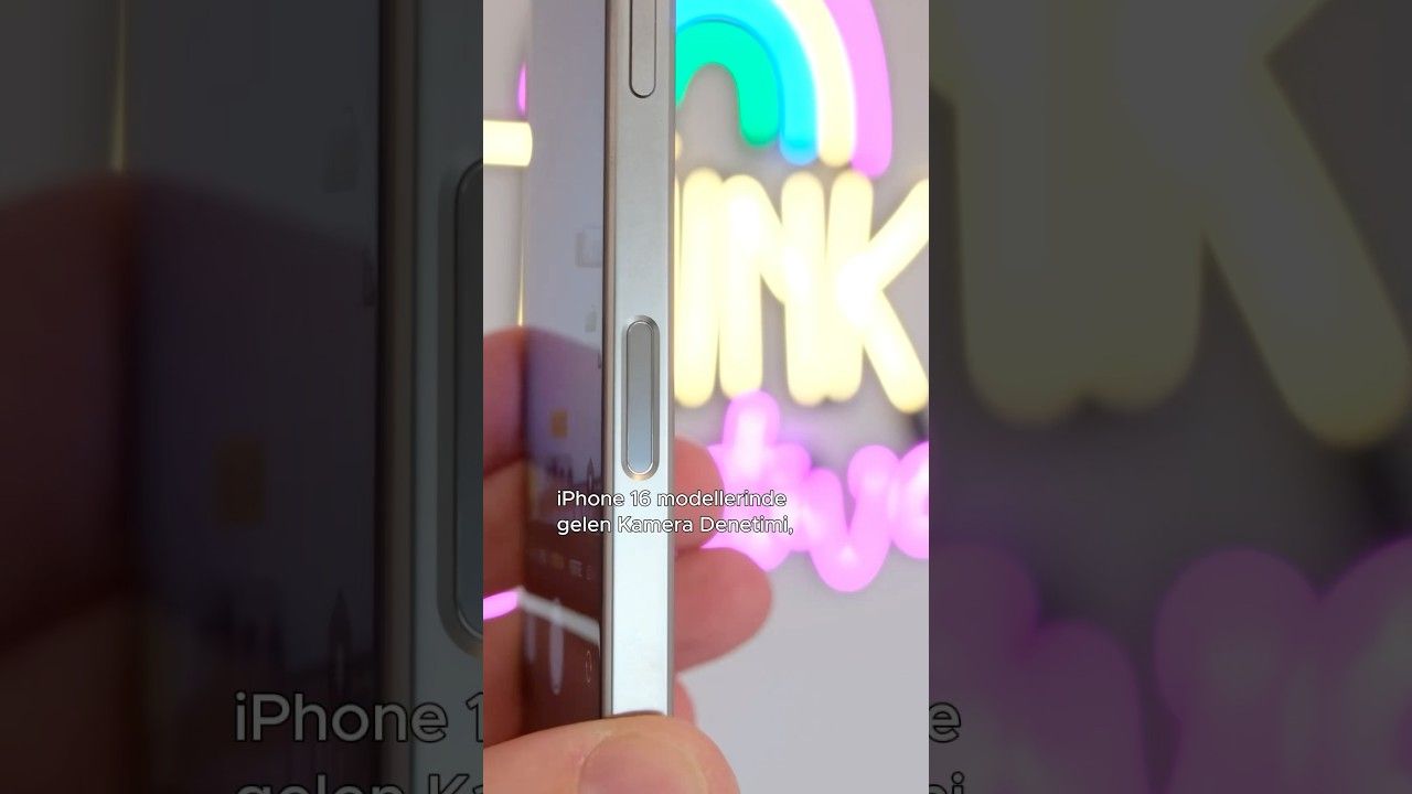 iPhone 16 ile gelen Kamera Denetimi neye yarıyor? #shorts #iphone16