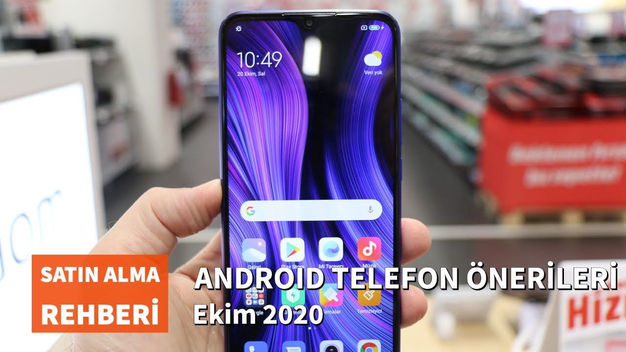 Android telefon önerileri - Ekim 2020