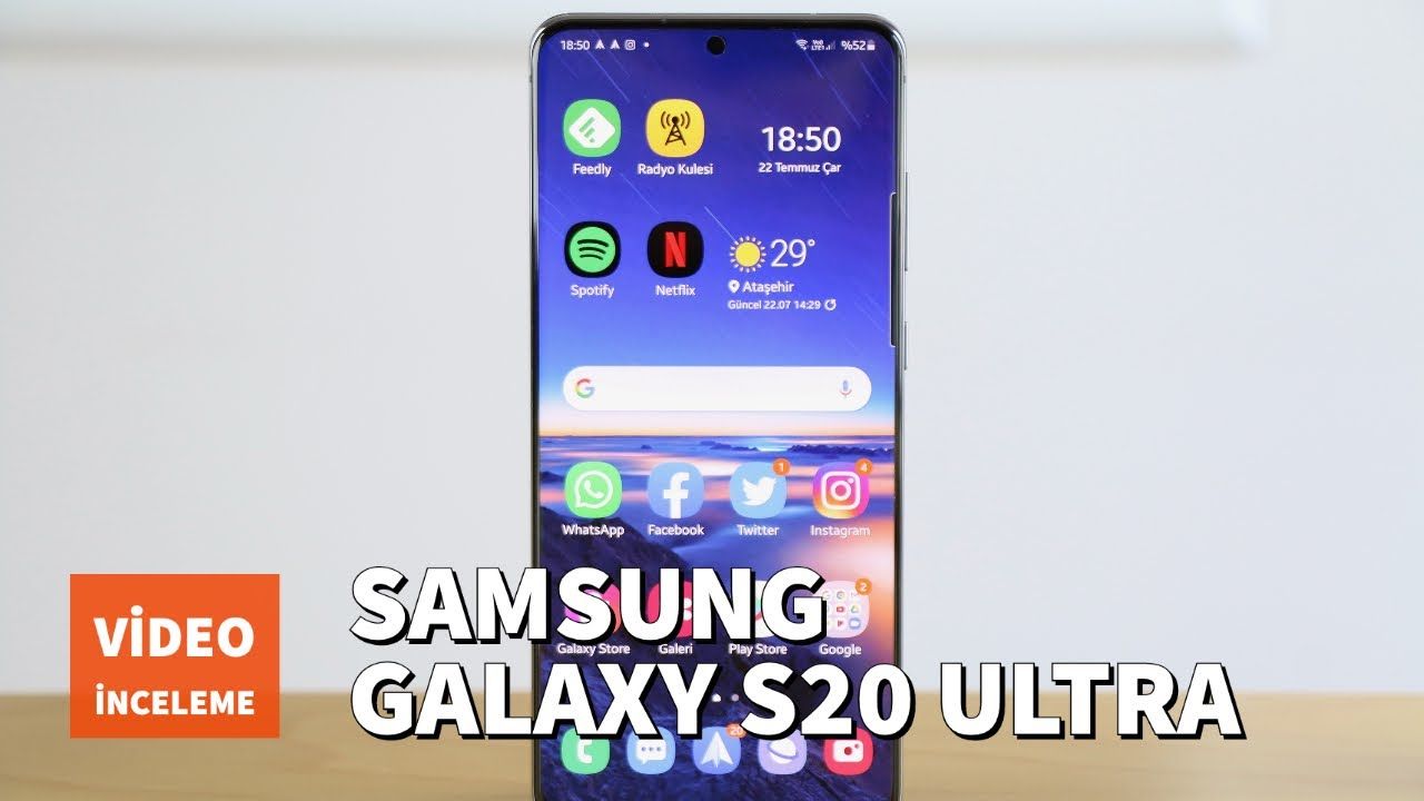 Samsung Galaxy S20 Ultra İncelemesi