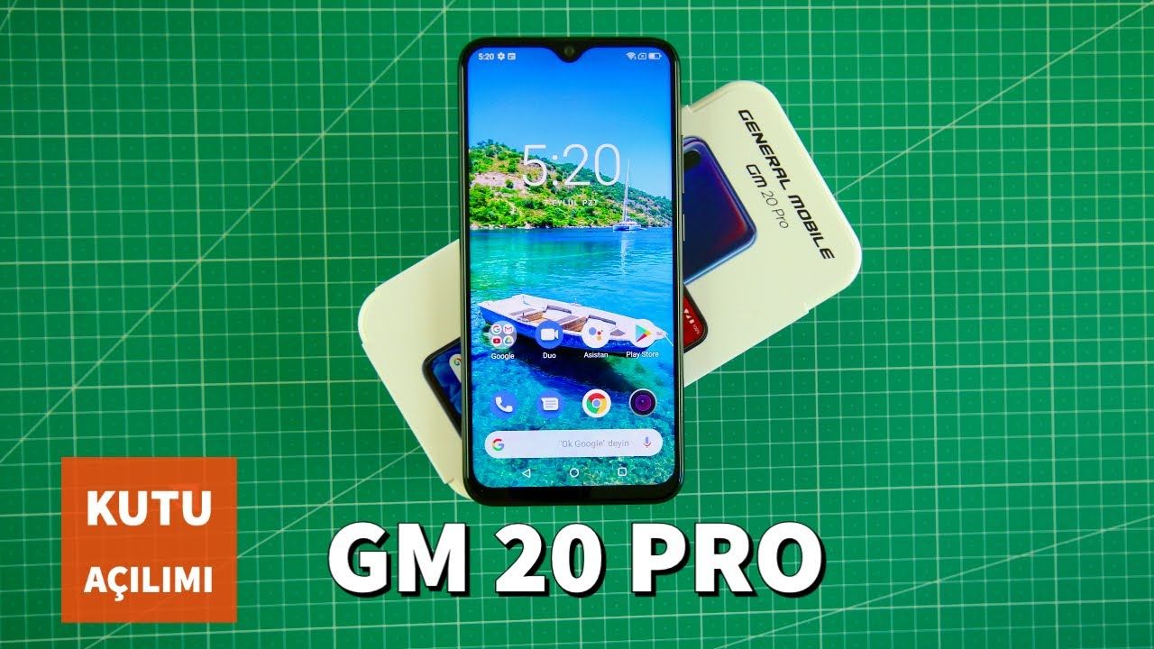 General Mobile GM 20 Pro Kutu Açılımı, Kutu İçeriği ve Ön İnceleme