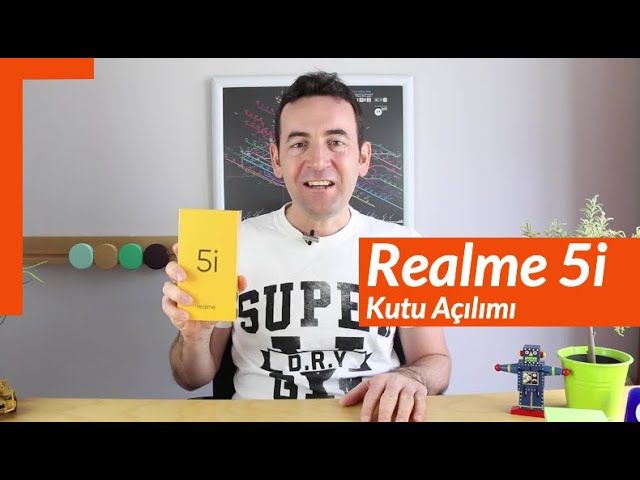 Realme 5i Kutu Açılımı: Uygun fiyata dört kameralı, büyük ekranlı Android telefon