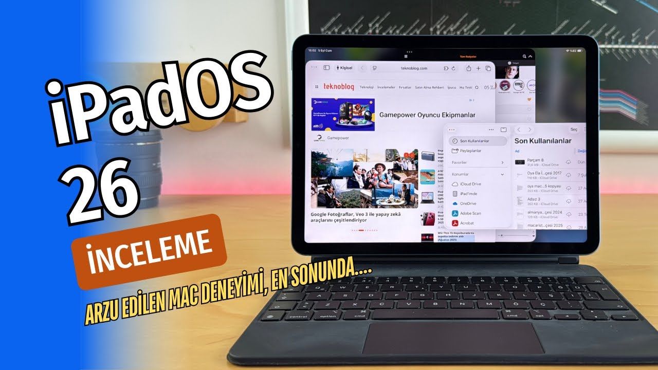 iPadOS 26 Yenilikleri: Mac Benzeri Pencereler, Yeni Tasarım ve Uygulamalar