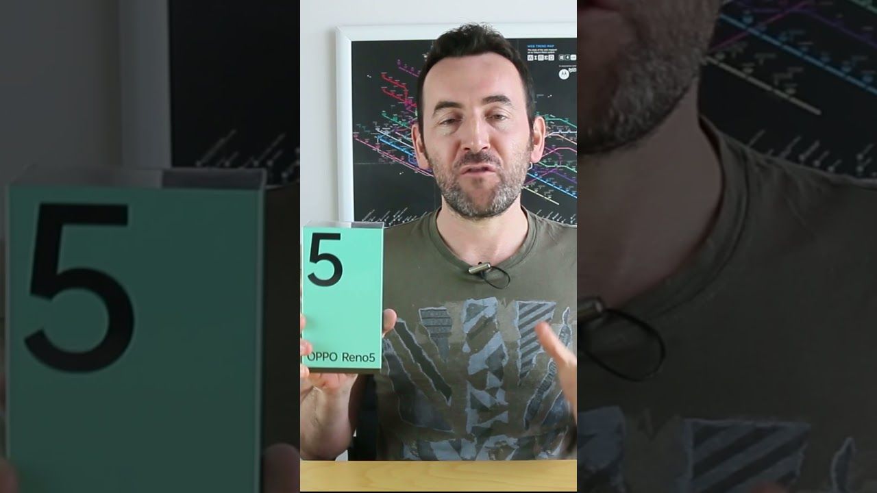 1 dakikada Oppo Reno 5 kutu açılımı