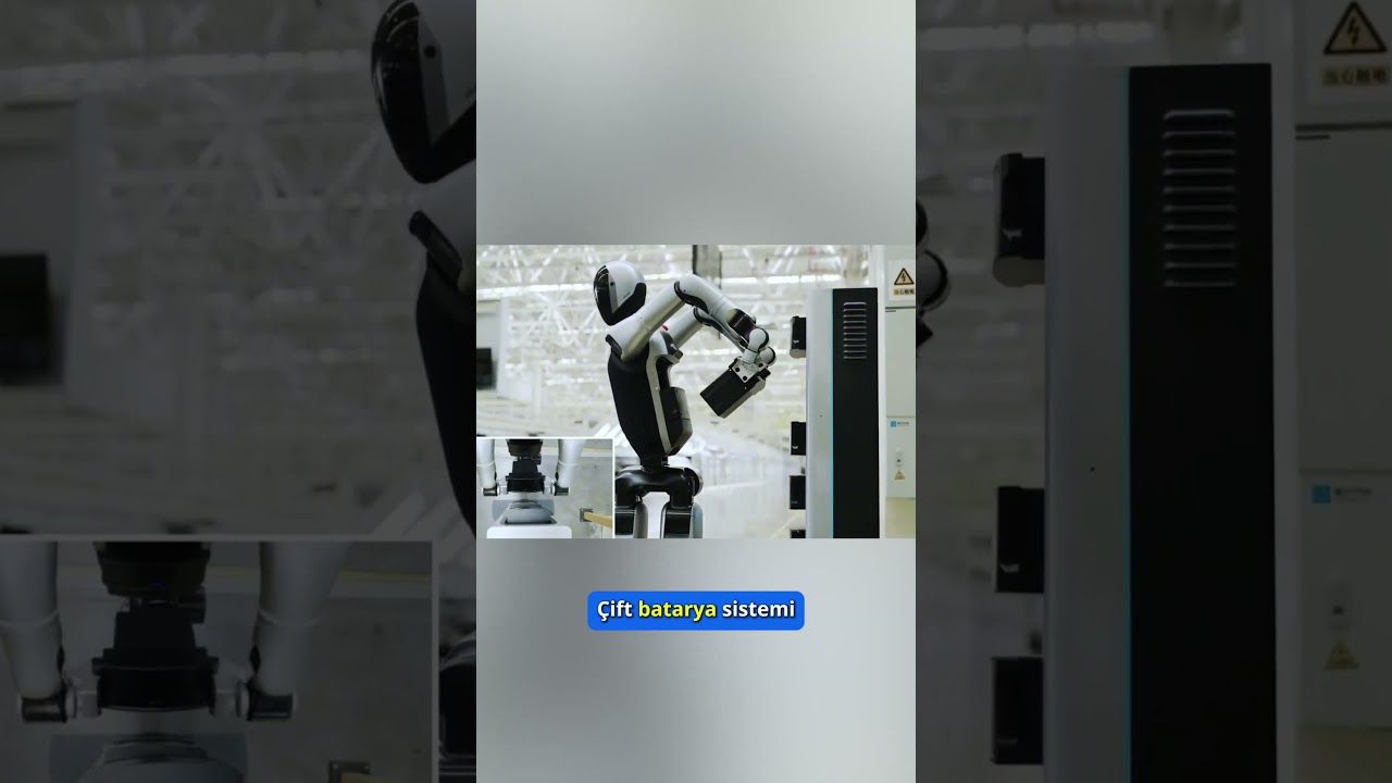 Bu Robot Kendi Bataryasını 3 Dakikada Değiştiriyor! UBTech Walker S2