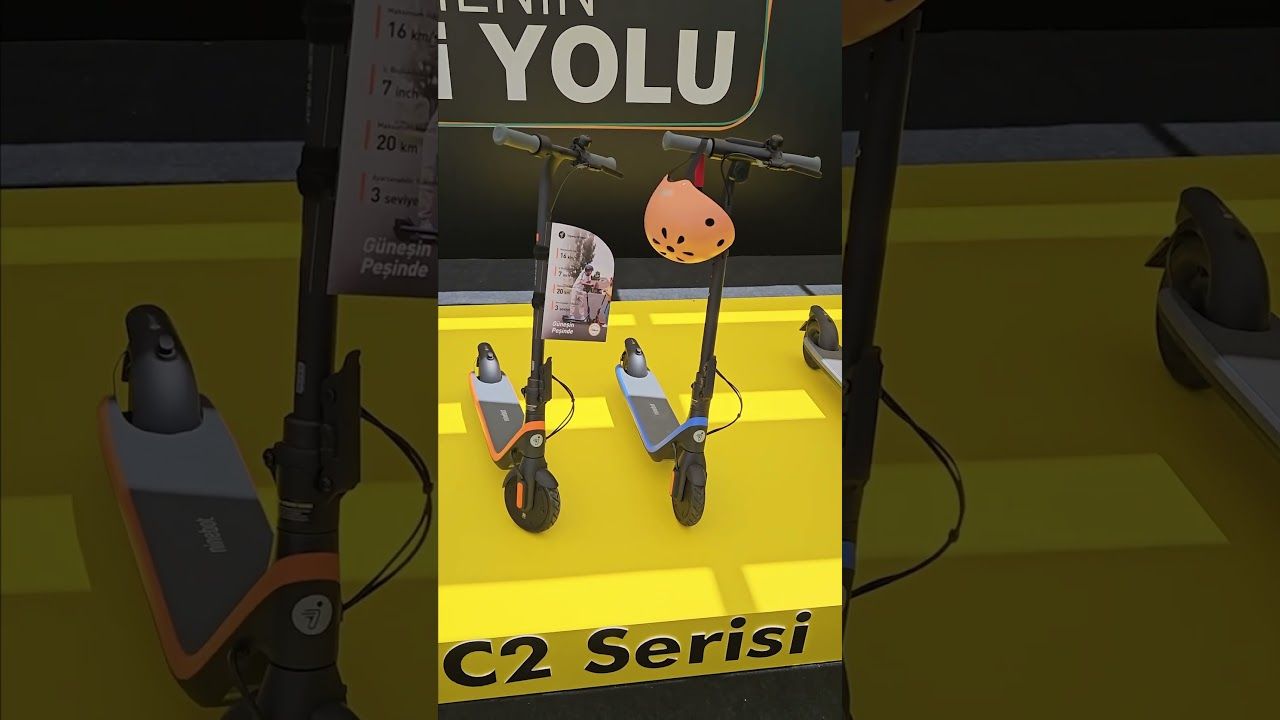Segway-Ninebot scooter’lar Bilkom ile Türkiye’de! #shorts