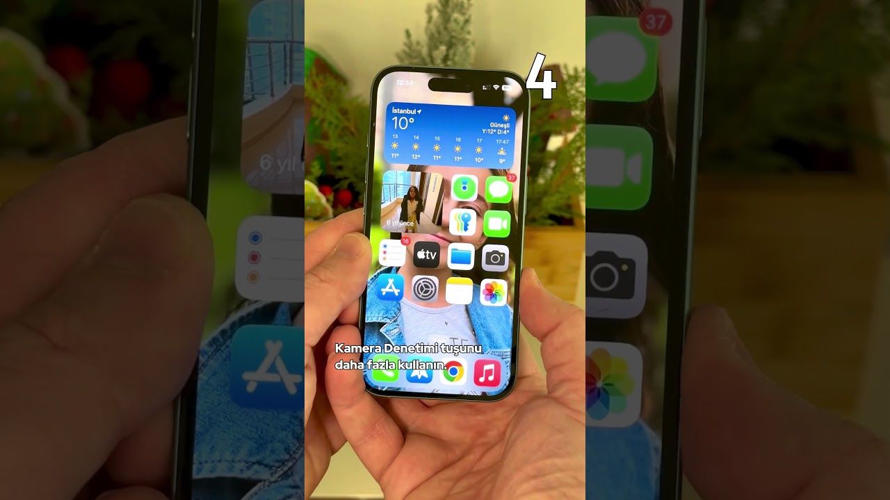 iPhone 16 ile daha iyi fotoğraflar çekmek isteyenler için 5 ipucu! #iphone16 #shorts