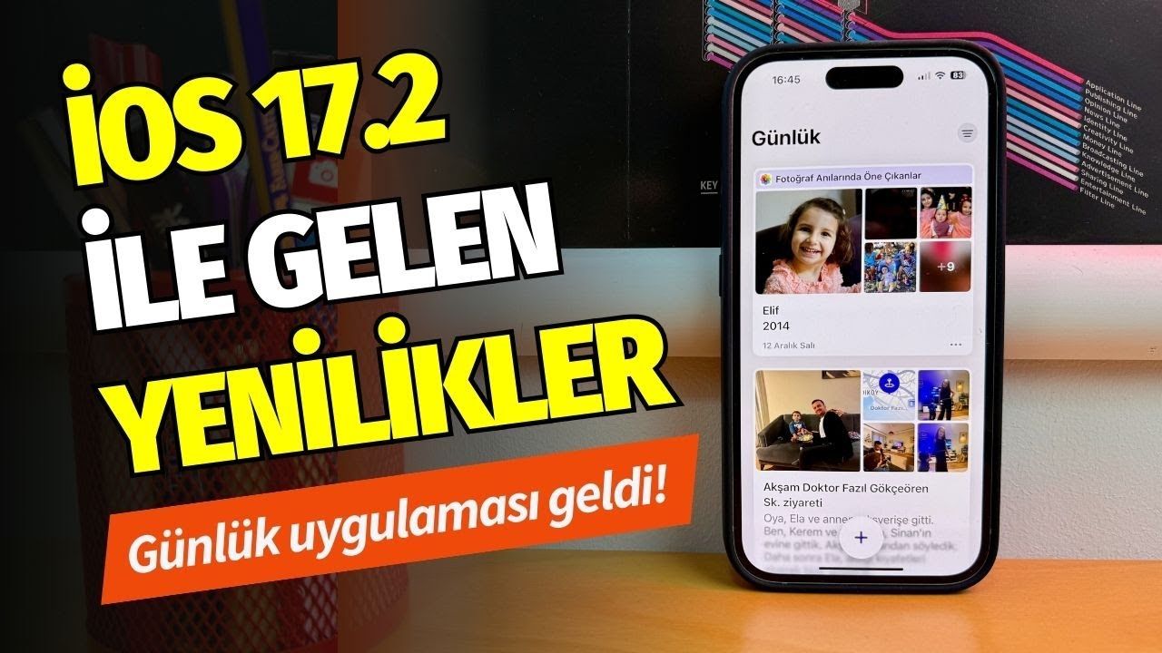 iOS 17.2 ile gelen yenilikler: Günlük uygulaması sonunda geldi!