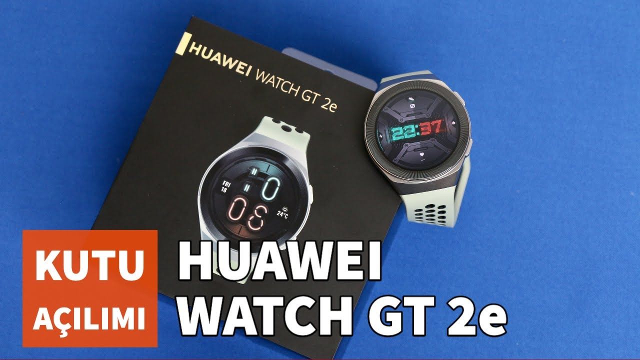 Huawei Watch GT 2e Kutu Açılımı