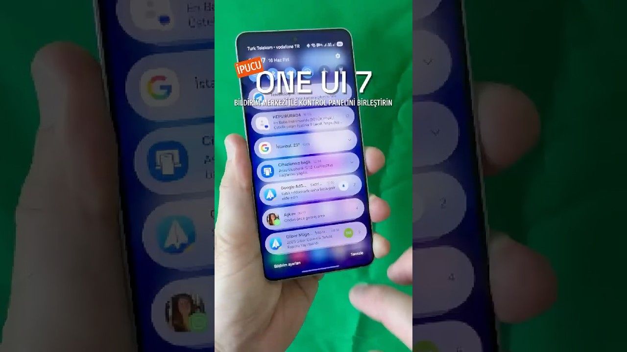 One UI 7 Kontrol Paneli Nasıl Birleştirilir? Hemen Öğren!