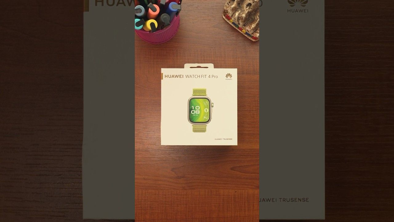 Huawei Watch Fit 4 Pro kutusundan çıkıyor! #shorts