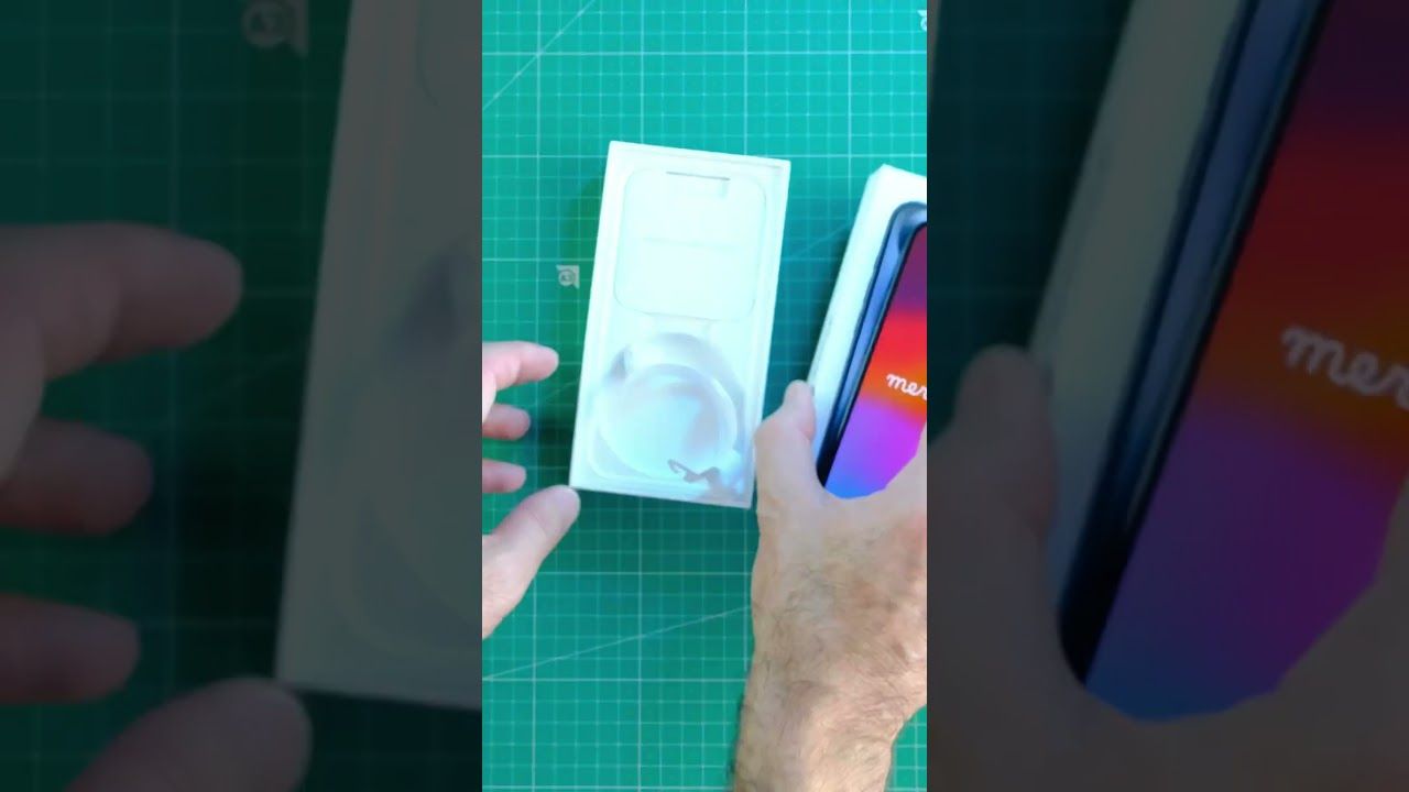 1 dakikada #iPhone15Pro kutu açılışı #shorts #apple #asmr