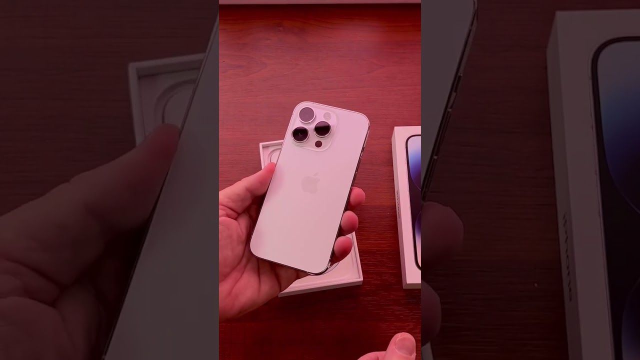 1 dakikada #iPhone14Pro kutu açılışı #shorts #apple #asmr