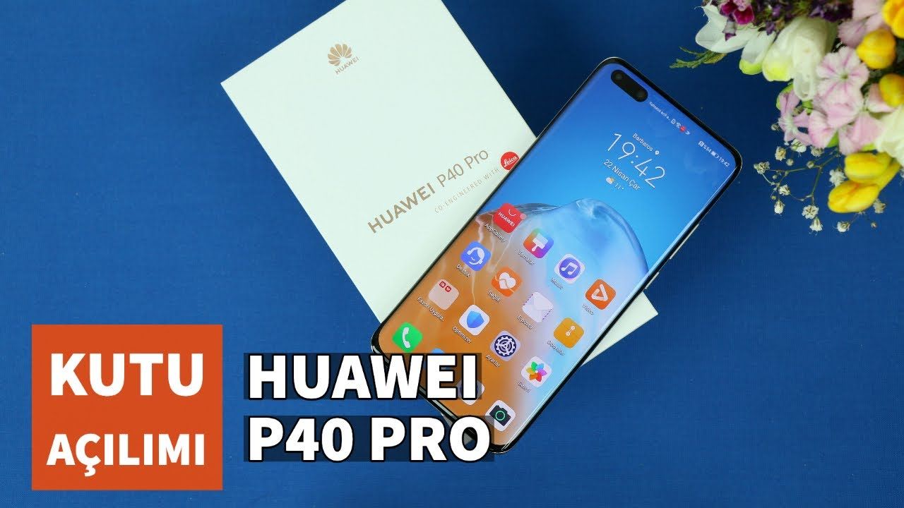 Huawei P40 Pro Kutu Açılımı: Kutu içeriği ve ilk izlenimler