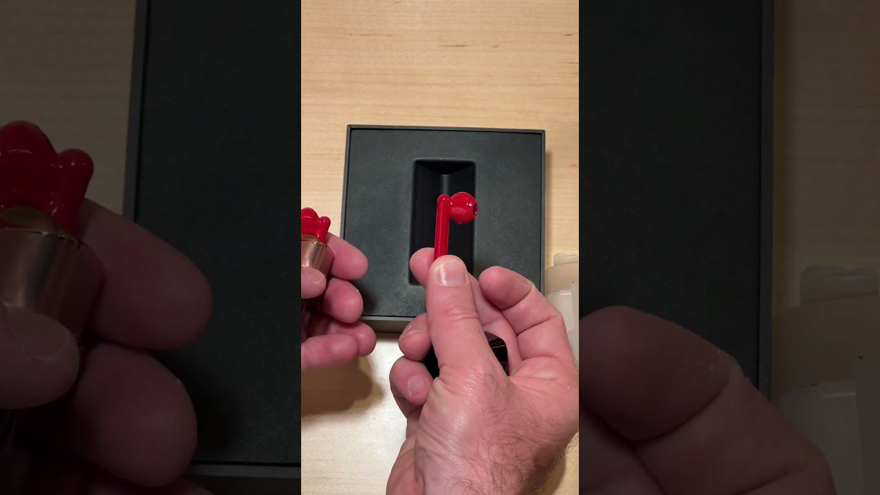 1 dakikada Huawei FreeBuds Lipstick kutu açılımı #Shorts