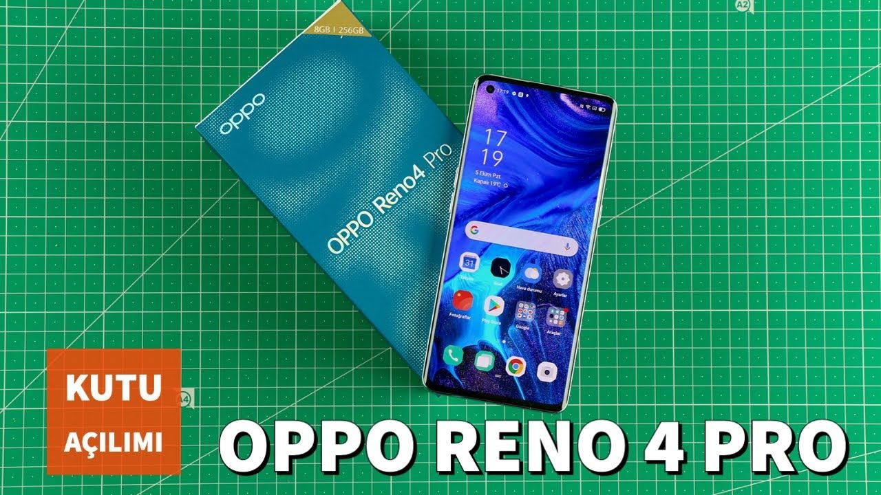 Oppo Reno 4 Pro Kutu Açılımı ve Kutu İçeriği