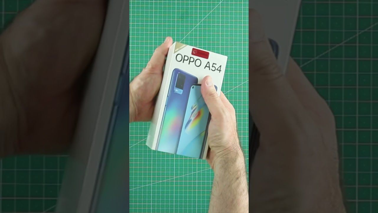 1 dakikada Oppo A54 kutu açılımı